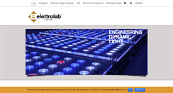 Desktop Screenshot of elettrolab.it